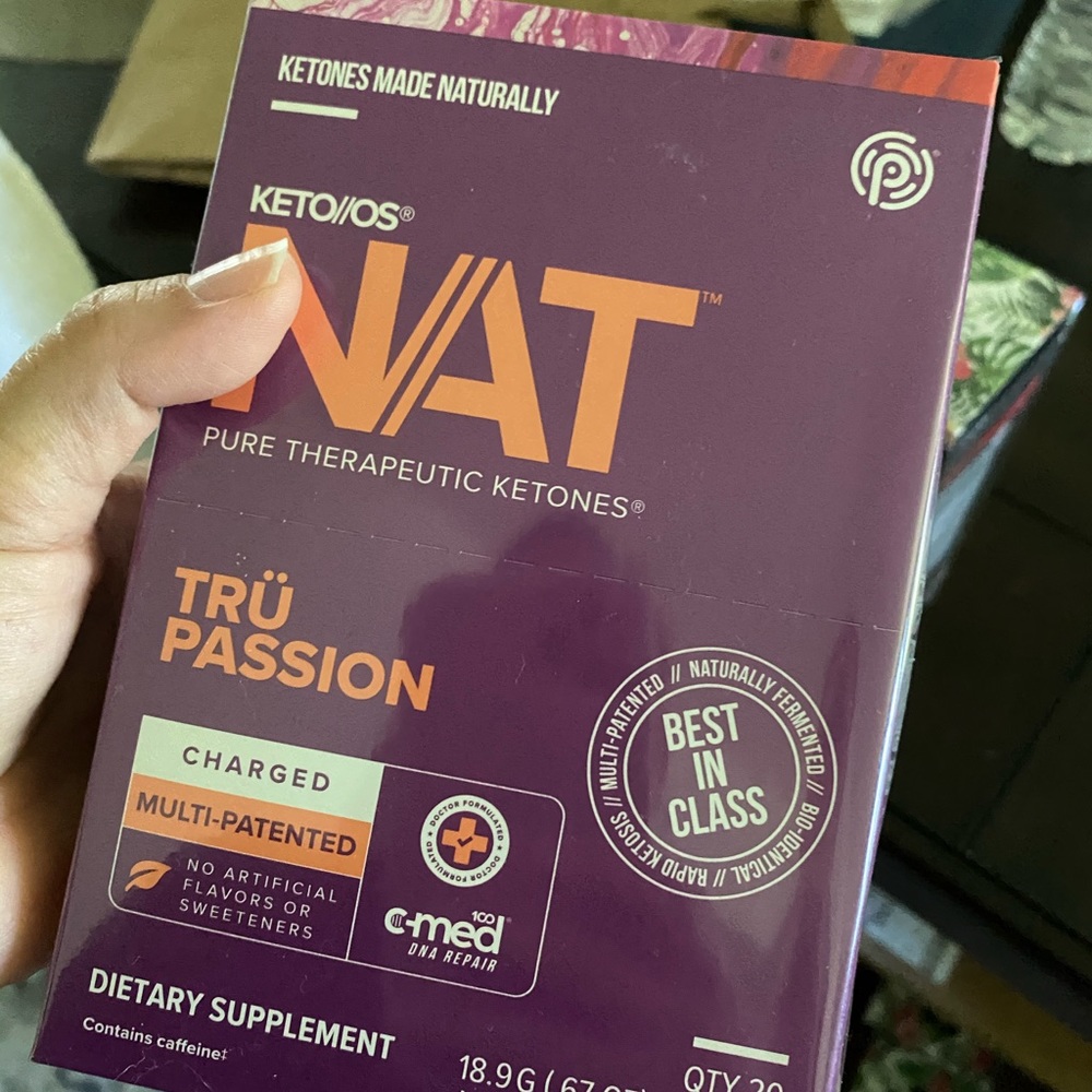 Nat ketones drink tru passion flavor